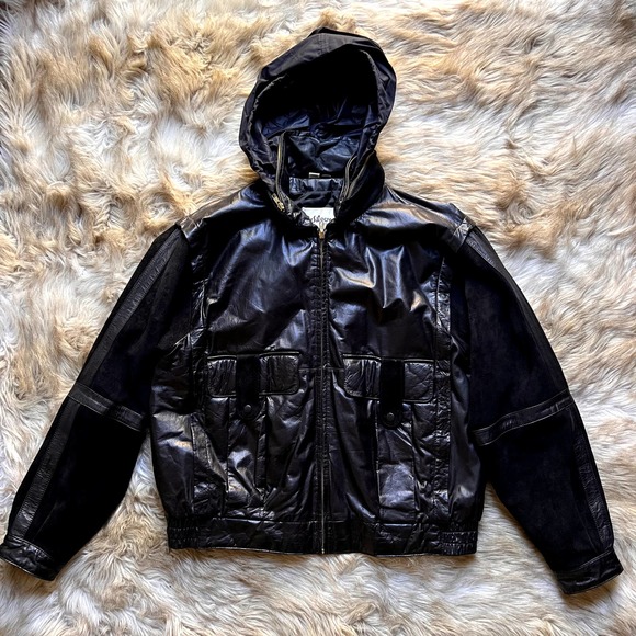 Wilson Vintage Suede & Leather Jacket XL